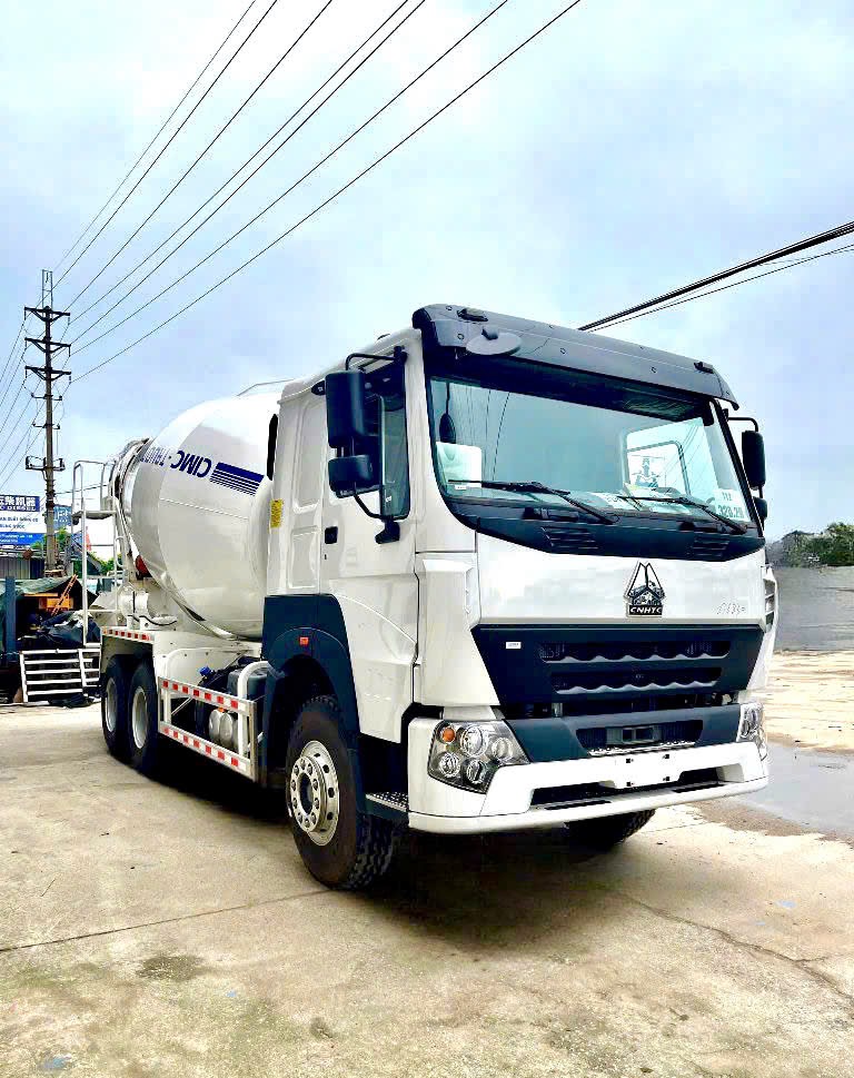 Xe trộn bê tông Howo 10 khối