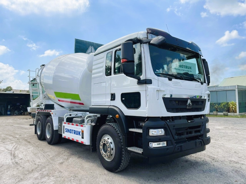 Xe trộn bê tông 10 khối